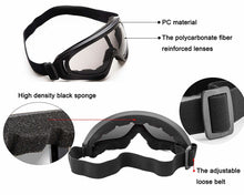 Load image into Gallery viewer, Goggles Ski, Snowboard, Skate, Cycling & Motorcycle Glasses UV Protection Yellow