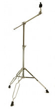 Load image into Gallery viewer, CYMBAL BOOM STAND 5' feet DOUBLE BRACED Chrome Percussion Dums Tripod NEW