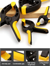 Load image into Gallery viewer, 9" Nylon SPRING CLAMP Heavy Duty Gripping Anti-Slip 3" Jaw Opening Clamp