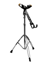 Load image into Gallery viewer, Double Braced Djembe Drum Stand - Chrome