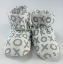 Load image into Gallery viewer, 2 Pack Baby Girl Bootie Set Pink & Gray Cloud Island Cotton Baby Shoes 6-12Month
