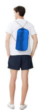Load image into Gallery viewer, SLEEPING BAG MUMMY Type 8' Foot 20+ Degrees F NAVY BLUE - Carrying Bag