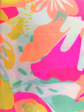 Load image into Gallery viewer, Oh Joy! Neon Floral Crib Sheet, Standard Size Fitted Sheet, Easy Care Fabric