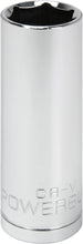 Load image into Gallery viewer, Powerbuilt 641204 5/8" Dr. 16mm 6 Point Deep Socket Chrome Vanadium Steel