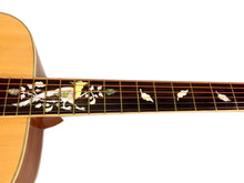 Load image into Gallery viewer, DREADNAUGHT ACOUSTIC GUITAR Art Deco Mother of Pearl BIRD INLAY Spruce
