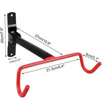 Load image into Gallery viewer, Bike Flip Up Bicycle Storage Hanger Rack Garage Wall Mount Holder Heavy Duty