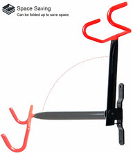 Load image into Gallery viewer, Bike Flip Up Bicycle Storage Hanger Rack Garage Wall Mount Holder Heavy Duty