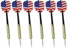Load image into Gallery viewer, Set of 6 High Quality Steel Needle Tip Darts with Customized Dart Flights