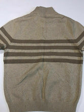 Load image into Gallery viewer, Tahari Men's Long Sleeve Sweater Quarter Zip Pullover Beige 2XL