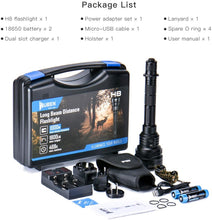 Load image into Gallery viewer, WUBEN H8 Flashlight 1800 Lumens CREE LED Rechargeable Waterproof