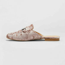 Load image into Gallery viewer, Women's Merona Kona Pink Backless Mule Slip On Loafer Flats - Pink - 6