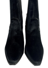 Load image into Gallery viewer, Women's Tommi Velvet Booties - Mossimo™ Black 7.5