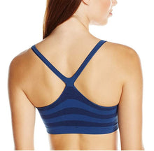 Load image into Gallery viewer, Hanes Women's Ultimate Bandini ComfortFlex Multiway Wirefree Bra XS Blue Stripe