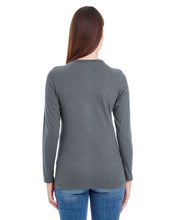 Load image into Gallery viewer, American Apparel Women's Classic Long-Sleeve T-Shirt - Asphalt Gray - Size Med