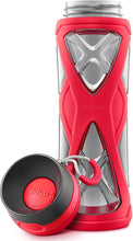 Load image into Gallery viewer, ZULU Charge BPA-Free Plastic Water Bottle with 360 Dial-a-Flow Lid, Size: 24 oz