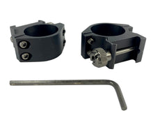 Load image into Gallery viewer, 2 Pack Walther SCOPE MOUNTS 1" Dia. Picatinny Weaver Light Accessory Flashlight
