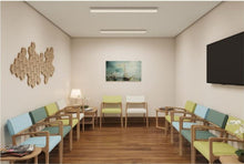 Load image into Gallery viewer, Metalux Lights (4WPLD3240R) 3.58 ft. White Low Profile Linear Integrated LED Wrap Light Fixture