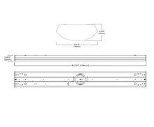Load image into Gallery viewer, Metalux Lights (4WPLD3240R) 3.58 ft. White Low Profile Linear Integrated LED Wrap Light Fixture
