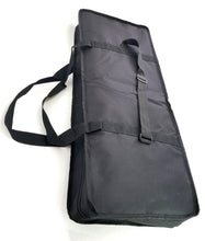 Load image into Gallery viewer, Gig Bag with Padded Plush Case and Storage Travel Strap for Keyboard, Size: 36" x 14" x 4", Color: Black