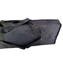 Load image into Gallery viewer, Gig Bag with Padded Plush Case and Storage Travel Strap for Keyboard, Size: 36" x 14" x 4", Color: Black