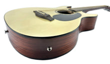 Load image into Gallery viewer, Thin-Line Solid Guitar Acoustic / Electric Double Cutaway