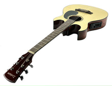 Load image into Gallery viewer, Thin-Line Solid Guitar Acoustic / Electric Double Cutaway
