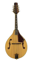 Load image into Gallery viewer, 8-String MANDOLIN A-Style NATURAL WOOD Acoustic SANDALWOOD, SPRUCE Gold Hardware
