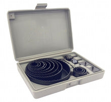 Load image into Gallery viewer, HOLE SAW KIT 16 Pieces 3/4”-5” Full Set with Mandrels and Installation Plate