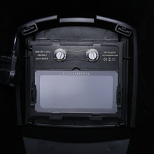 Load image into Gallery viewer, Welding Helmet Solar Powered w/Batteries Auto-Darkening UV/IR Protection 1/25000
