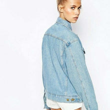 Load image into Gallery viewer, <p>American Apparel Light Wash Unisex Denim Jacket - X-Small </p>