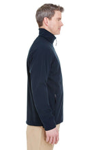Load image into Gallery viewer, UltraClub Men's Soft Shell Weather Resistant 3 Layer Jacket - Navy - 3XL - New