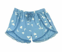 Load image into Gallery viewer, DKNY Girls Shorts 2 Pack - Pink Lace & Blue Twill - Size 6 - New