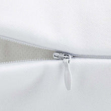 Load image into Gallery viewer, Happy Camper Pillow Cover for Throw Pillows- 17"x17" - White Background - New