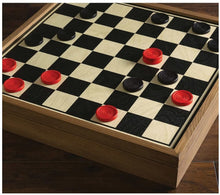 Load image into Gallery viewer, Deluxe Vintage 2-in-1 Wood Chess and Checkers Game Set