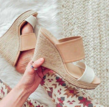 Load image into Gallery viewer, Women's Adelina Slide Sandals, Two Band Espadrille by A New Day, Multiple Sizes