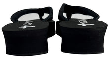 Load image into Gallery viewer, Gypsy Soule - 2" Heel Platform Thong Sandals Wedge Comfort Soles - BLACK
