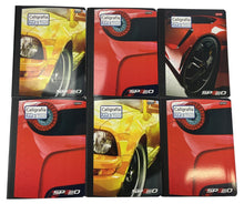 Load image into Gallery viewer, Lot of 2,000 Notebooks - Multiple Designs in Packs of Six - English & Spanish Composition Notebooks