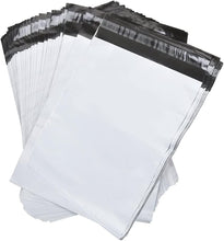 Load image into Gallery viewer, Pack of 100 Poly Mailers Shipping Bags Premium White Bags 6.6" x 10.2"
