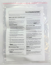 Load image into Gallery viewer, 15 Piece Air Die Grinder Kit 1/4" 1/8" Rotary Air Compressor Tool Kit Carry Case