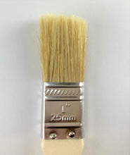 Load image into Gallery viewer, Lot of Twelve 1" Paint Brushes Classic Bristle Paint Brushes with Wooden Handles