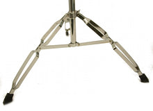 Load image into Gallery viewer, Zenison Straight Cymbal Stand 5' Heavy Duty Chrome Double Braced Tripod Anti Skid