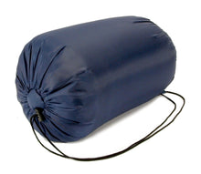 Load image into Gallery viewer, SLEEPING BAG - 20+ Degrees F- NAVY BLUE - CAMPING GEAR - Carrying Bag NEW