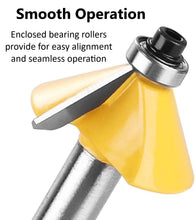 Load image into Gallery viewer, 24 Piece EDM ROUTER BIT SET - 1/4" Shank Tungsten Carbide Edges in Aluminum Case