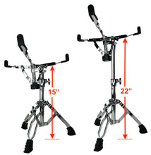 Load image into Gallery viewer, Zenison - SNARE DRUM STAND Double Braced Percussion Drummer Gear Heavy Duty
