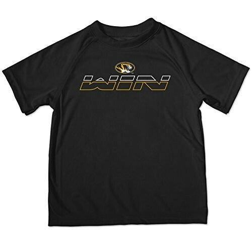 College Kids NCAA Missouri Tigers Impact Tee Shirt, Size 2T, Black - New