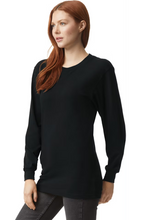 Load image into Gallery viewer, American Apparel Women&#39;s&#39; Unisex Classic Long-Sleeve Tee, Jersey Black Large
