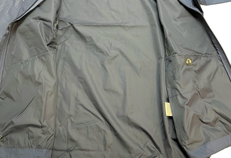 North End Men's Lightweight Windbreaker Water Resistant Jacket Packable Navy Med