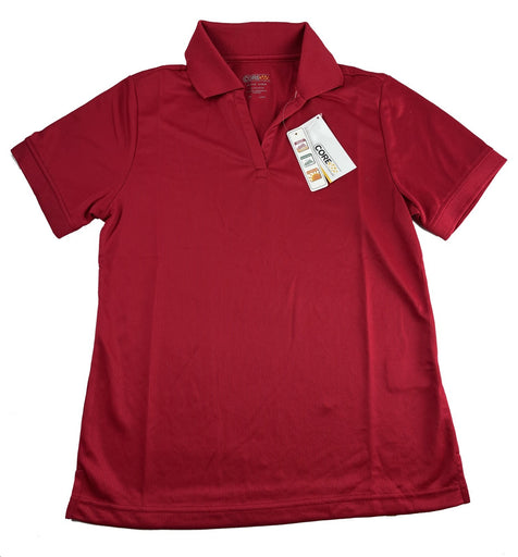 Core 365 Women's Textured Polo, Antimicrobial Moisture Wicking UV Protection