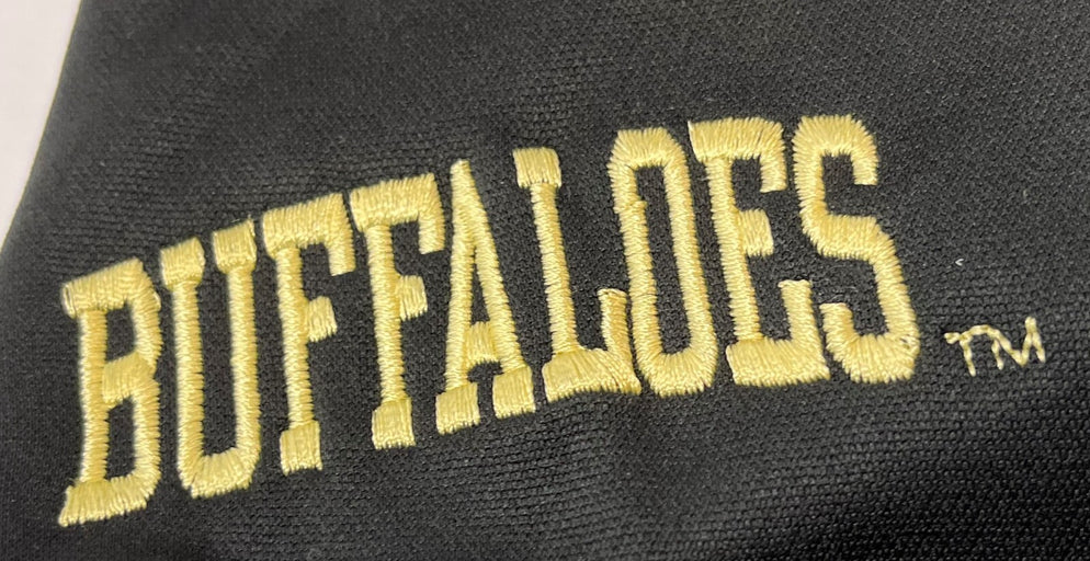 Champion Men's Colorado Buffaloes Athletic Quarter-Zip Raglan Jacket Black New