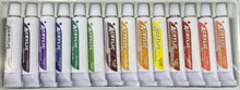 Load image into Gallery viewer, Lot of Sixty - 14 Color Acrylic Paint 12ml Tubes Artist Rainbow Paint Pigments
